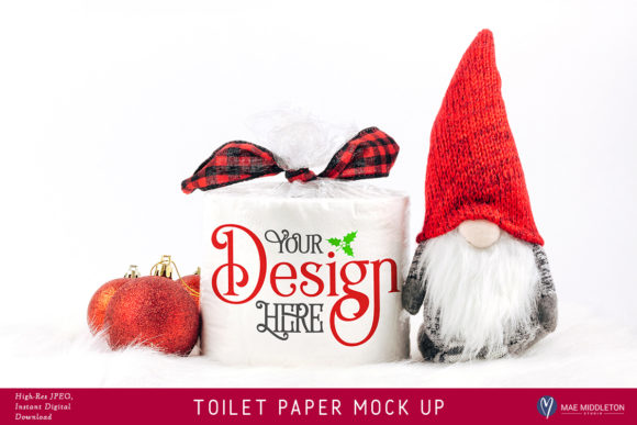 Download Toilet Paper Roll Mock Up for Christmas - Paper Collection