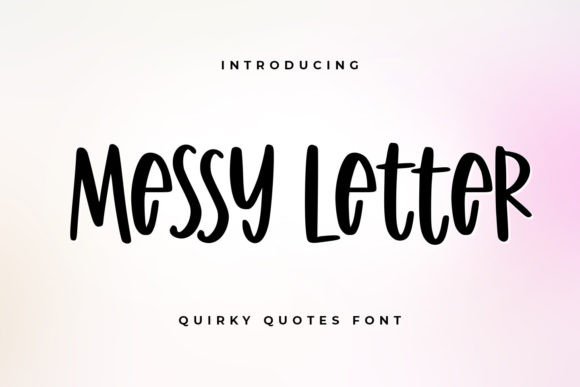 Download Messy Letter - Premium Resources